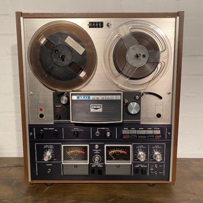 AKAI GX-370D Vintage Automatic / Manual Reverse Stereo Tape Deck (1973-74) (Working)