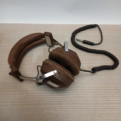 Brown Retro Headphones