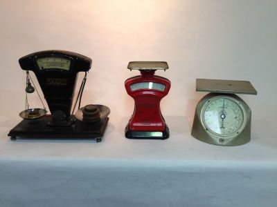 Vintage Post Office Scales