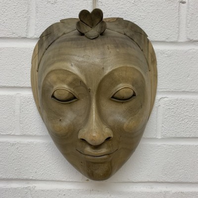 Tribal Mask With Flower