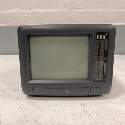 Fully Working Mini B&W TV Monitor (5.5