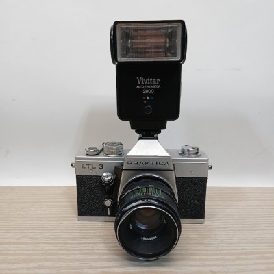 Praktica LTL 3 Camera With Working Flash Unit (1975-78)