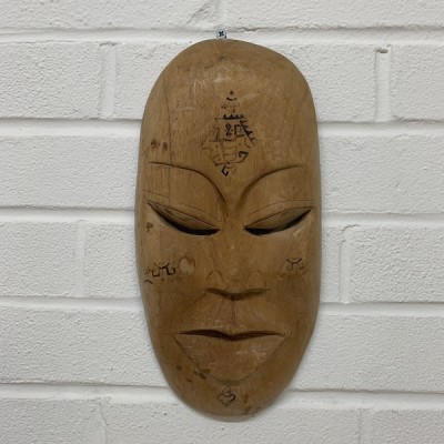 Wooden Tribal Mask