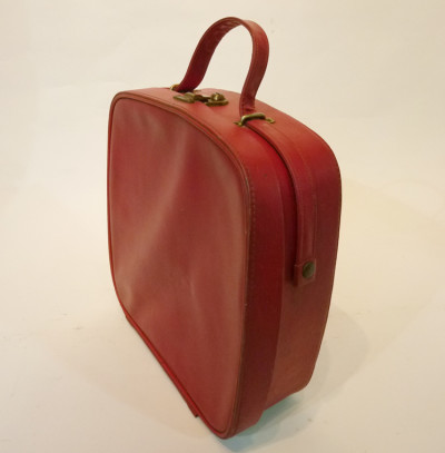 Small Red Vanity Case
