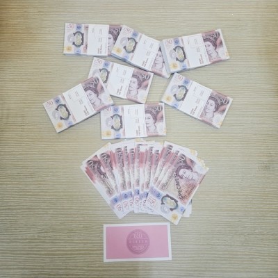 Fake Money - British Pounds (£50 notes)