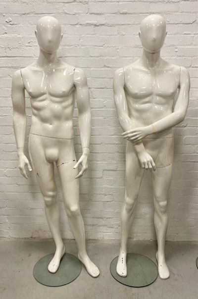 Gloss White Male Mannequin