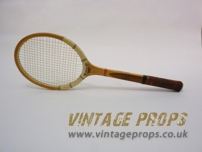 Vintage Wooden Tennis Racket