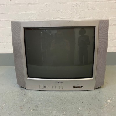 Fully Working Silver Toshiba TV (21
