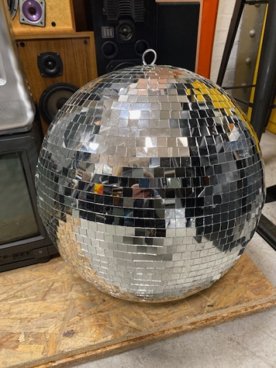 Large Mirror Disco Ball - Diameter 50cm