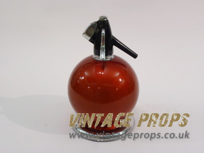 1950's Soda Bottle With Chrome Base