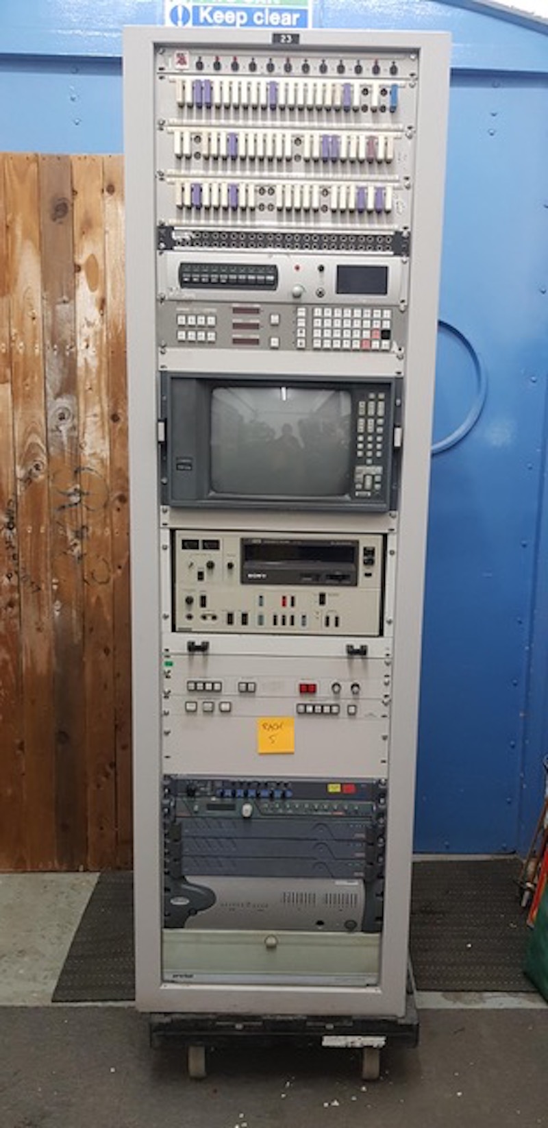 Server Rack Number 5, Electronic Surveillance With Recording Equipment ...