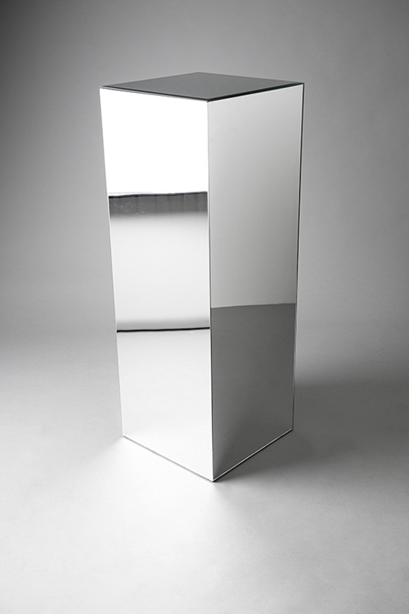 Mirrored Plinth | LONDON PROP HIRE