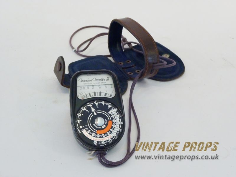 Vintage Light Meter (Non Practical) 20th Century Props