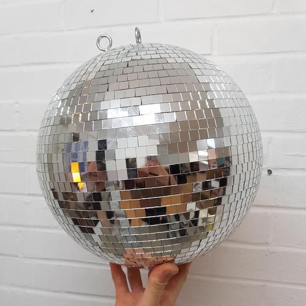 12" Disco Ball 20th Century Props
