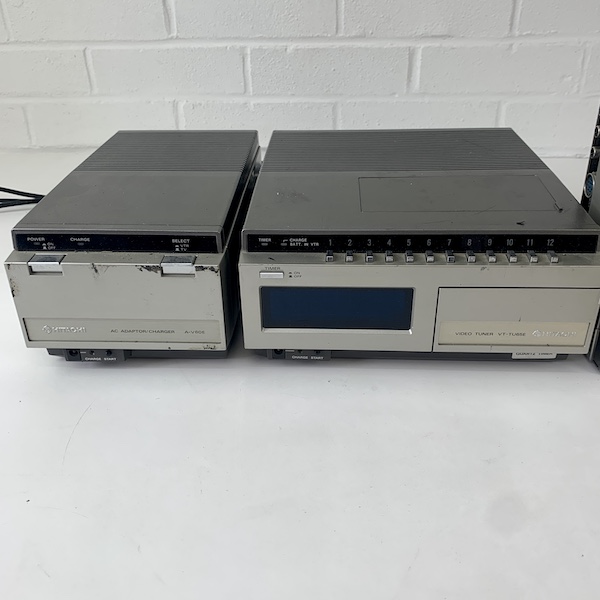 Hitachi VHS Portable Player/ Recorder 20th Century Props