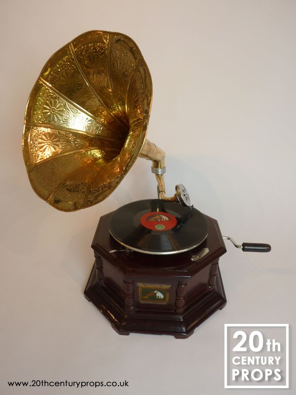 Vintage Style Gramophone 20th Century Props   Jrkzfhgcdjqhqakywgeg