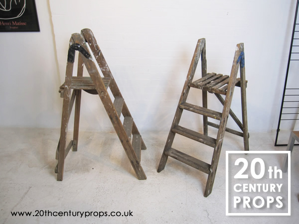 Vintage Step Ladder | 20th Century Props