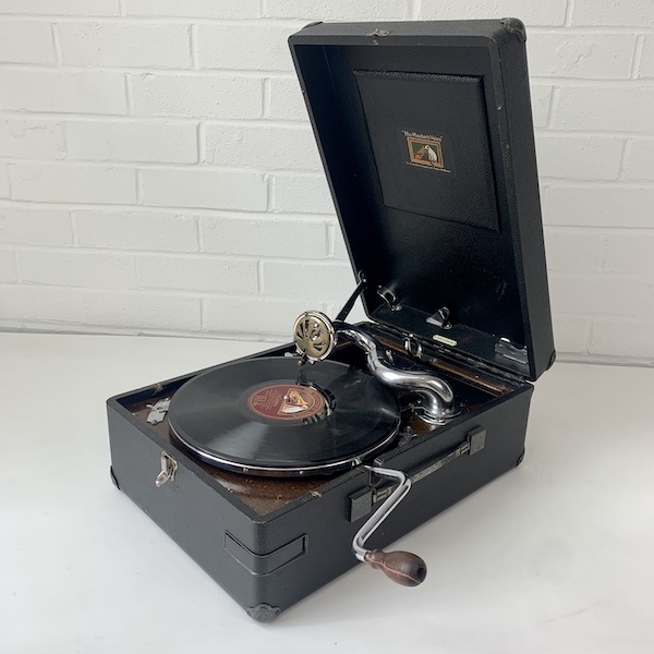 His Masters Voice (HMV) Gramophone (Fully Working) Vintage Props