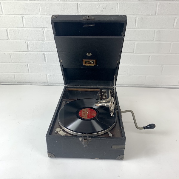 His Masters Voice Record Player 20th Century Props