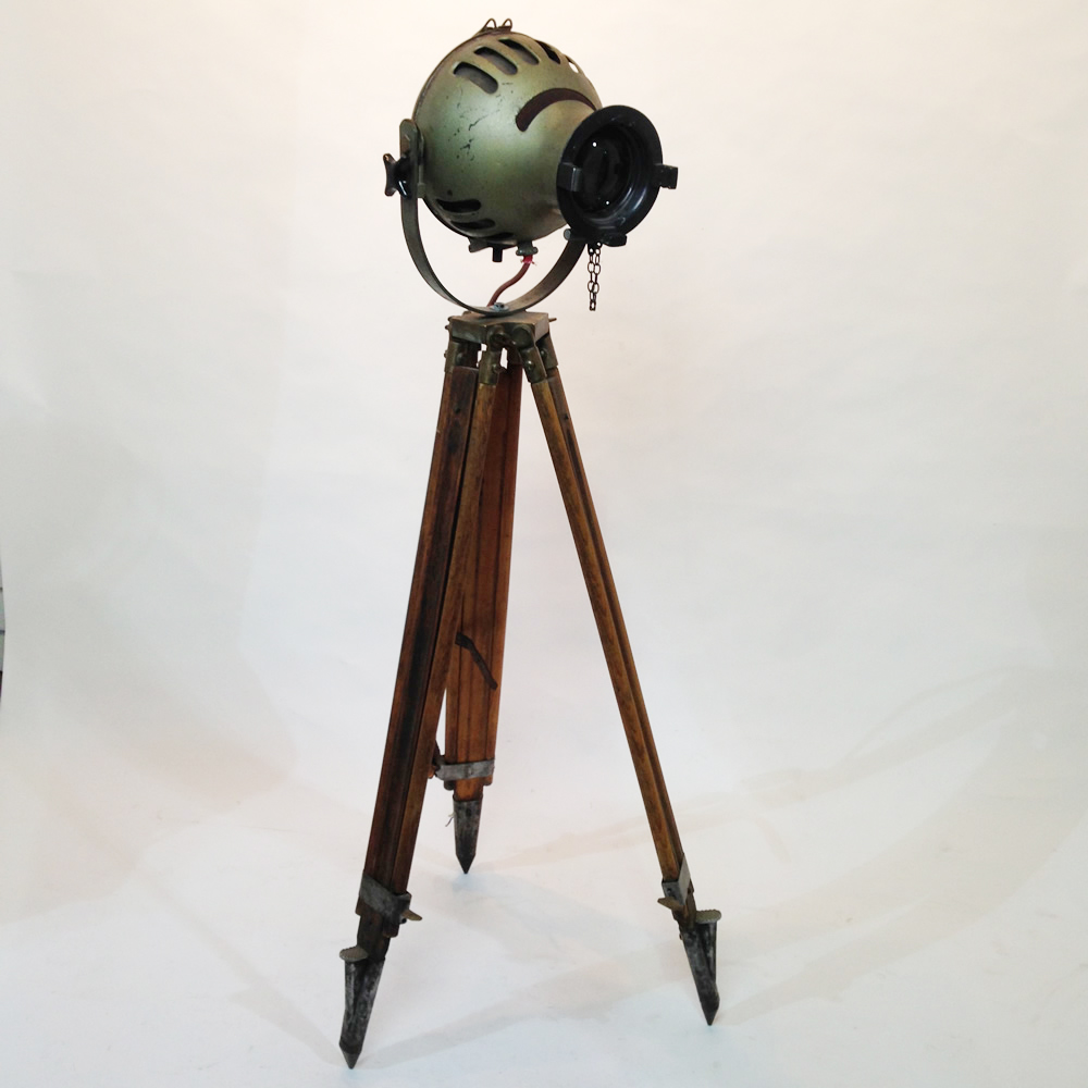 Vintage Industrial Spotlight LONDON PROP HIRE