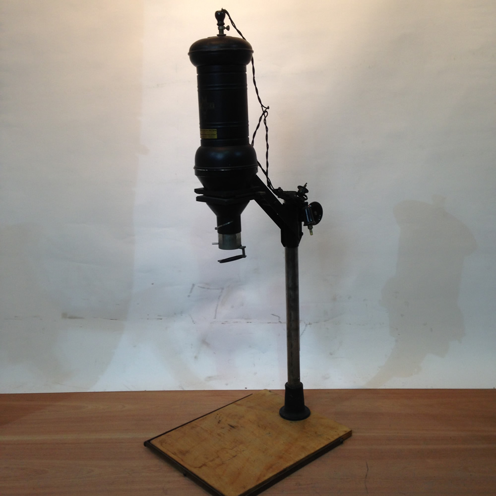 Long Black Coloured Overhead Photographic Slide Projector/Enlarger (Non