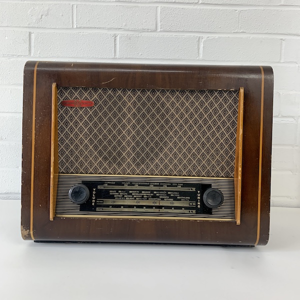 Vintage PYE Radio (Non Practical) | 20th Century Props