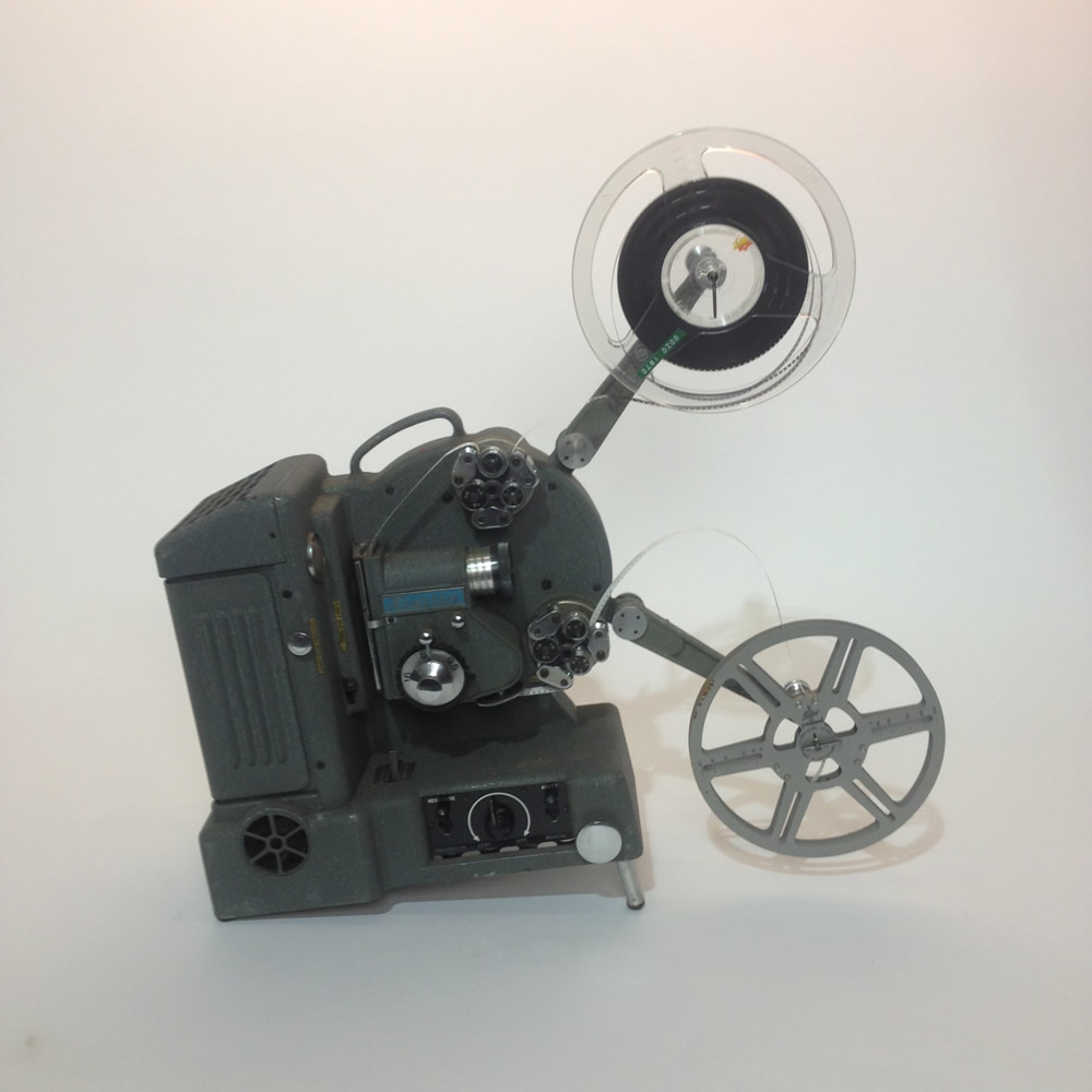 Non Practical Grey Heurtier 8mm And 16mm Film Projector LONDON PROP HIRE