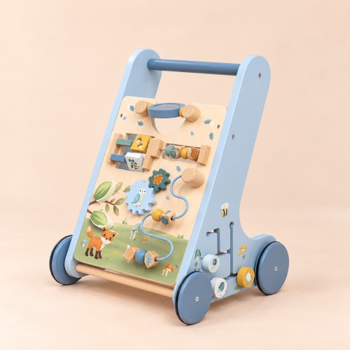 Wooden Baby Activity Walker