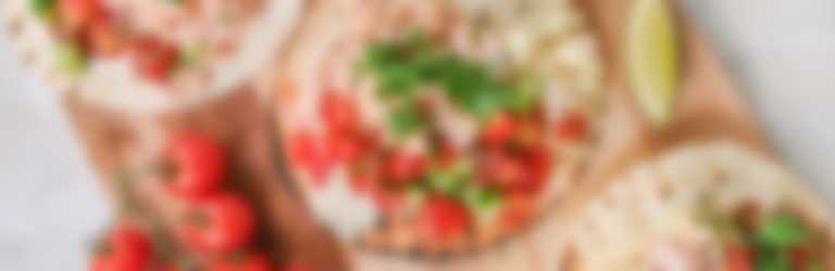 Taco's met misozalm, Looye Honingtomatensalsa en koolsla
