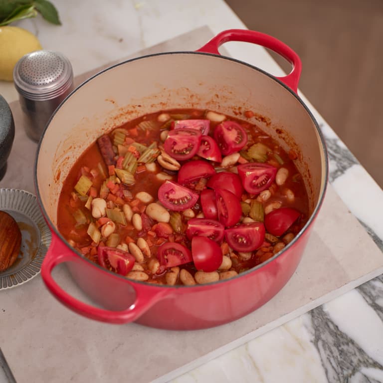 Griechischer bohneintopf mit JOYN tomaten