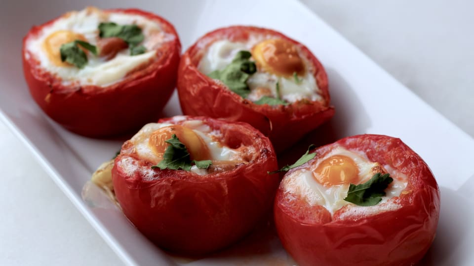 gevulde tomaat pasen