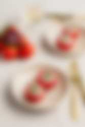 Gefüllte Tomaten mit geräucherter Makrele und Dill