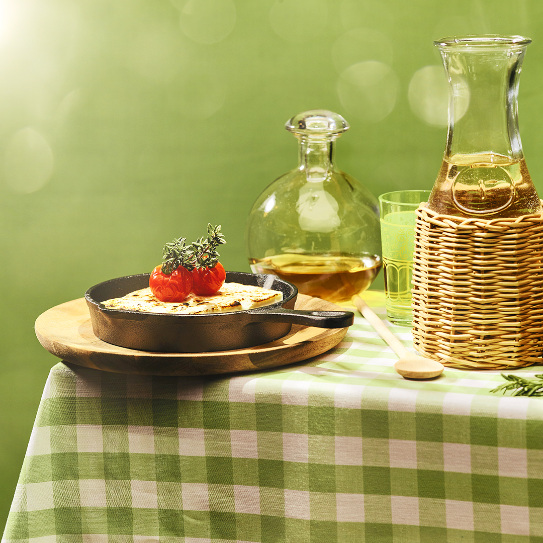 Gegrillter Feta mit Honig