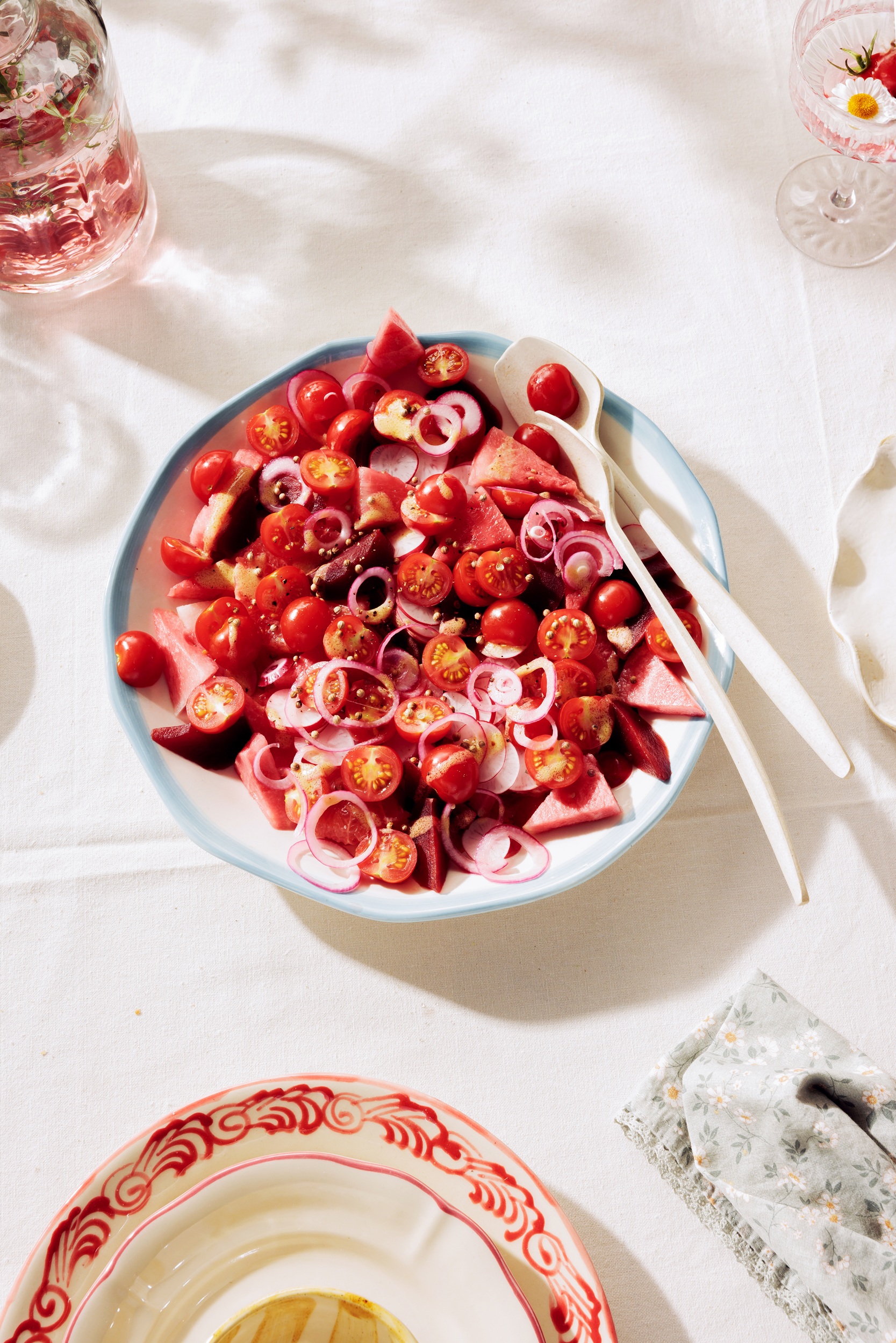 Zomerse BBQ-salade met Looye Honingtomaten