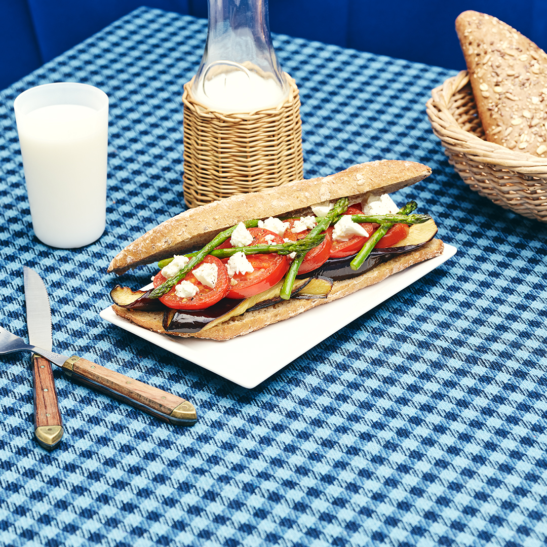 Broodje gegrilde groenten