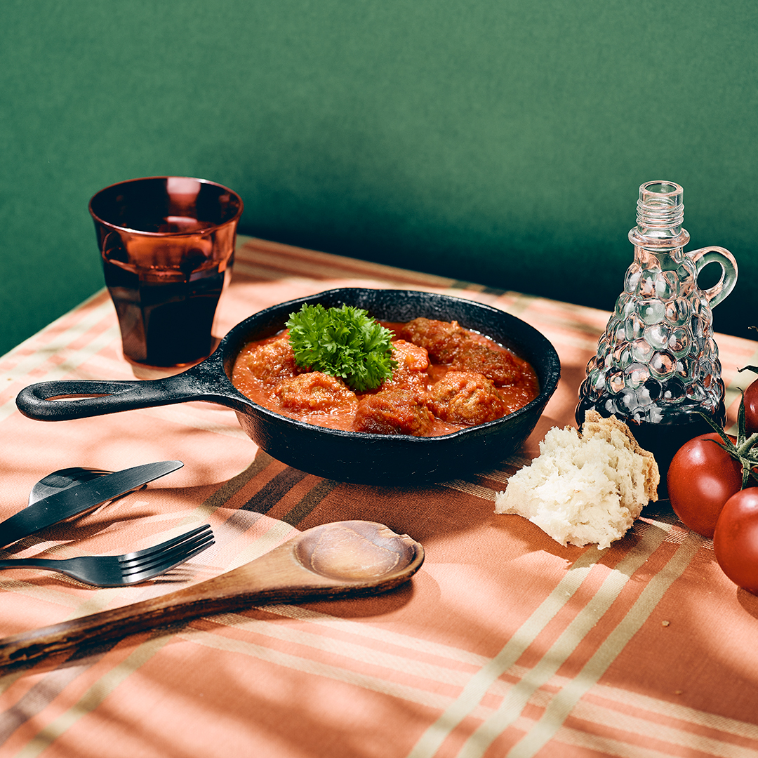 Spaanse gehaktballetjes in tomatensaus