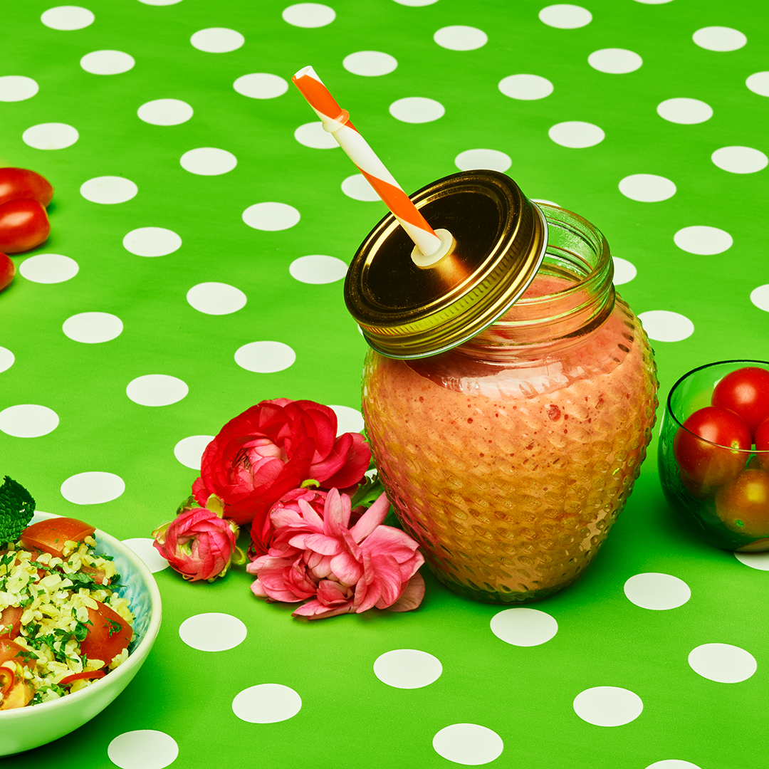 Tomaat-komkommersmoothie met Granny Smith
