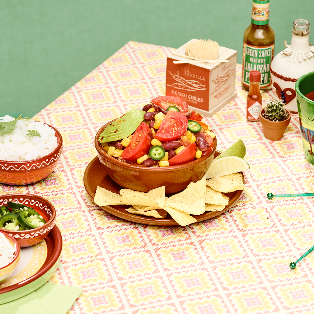 Chili sin Carne met JOYN® tomaten