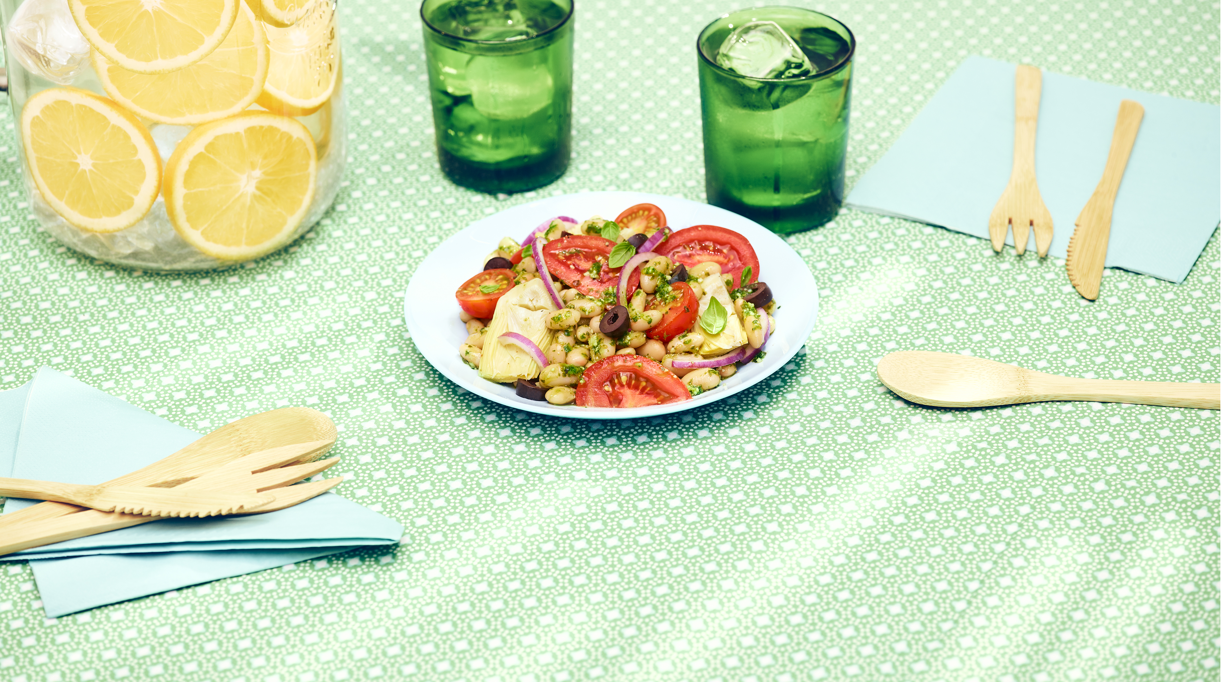  PICNIC TIME TOSCANA -Wine Appetizer Plates, Cocktail