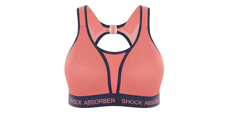 ultimate run bra padded shock absorber