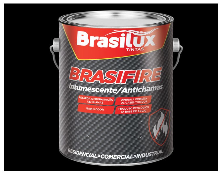 Tinta Brasifire retarda propagação do fogo