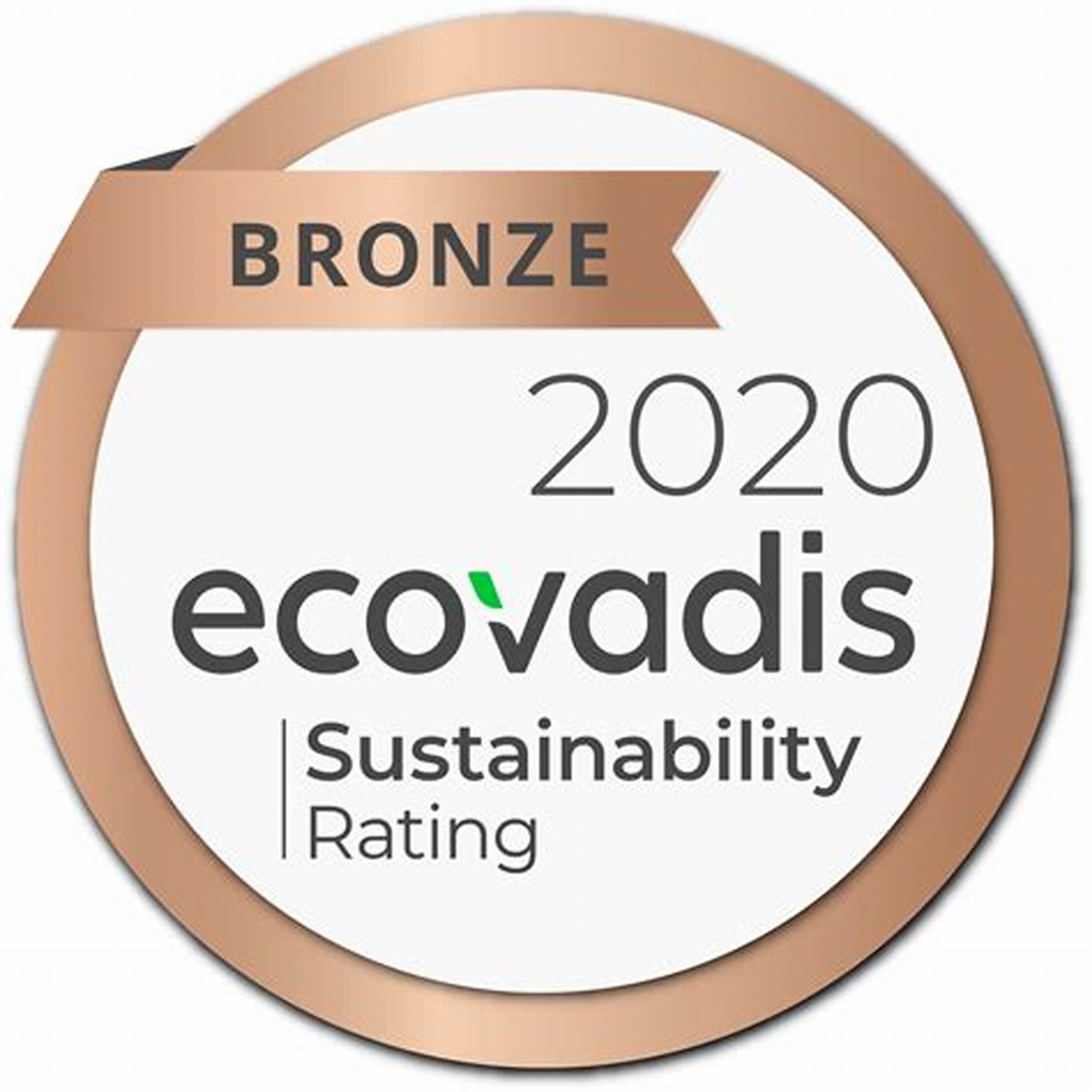 Certified by Ecovadis - Bronze Medal