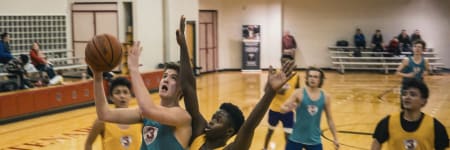Bison’s YMCA Bball banner
