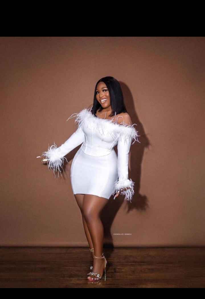 Feather-Trimmed Corset Dress – Elegant Crepe Dress With Dramatic Feather Details