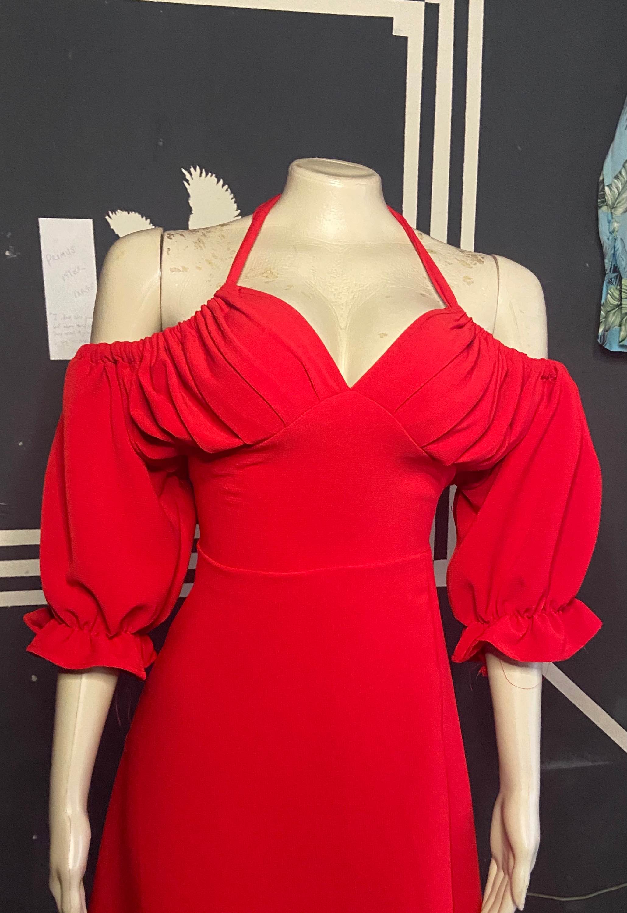 Chic Cinch Drawstring Adjustable Waist Midi Dress