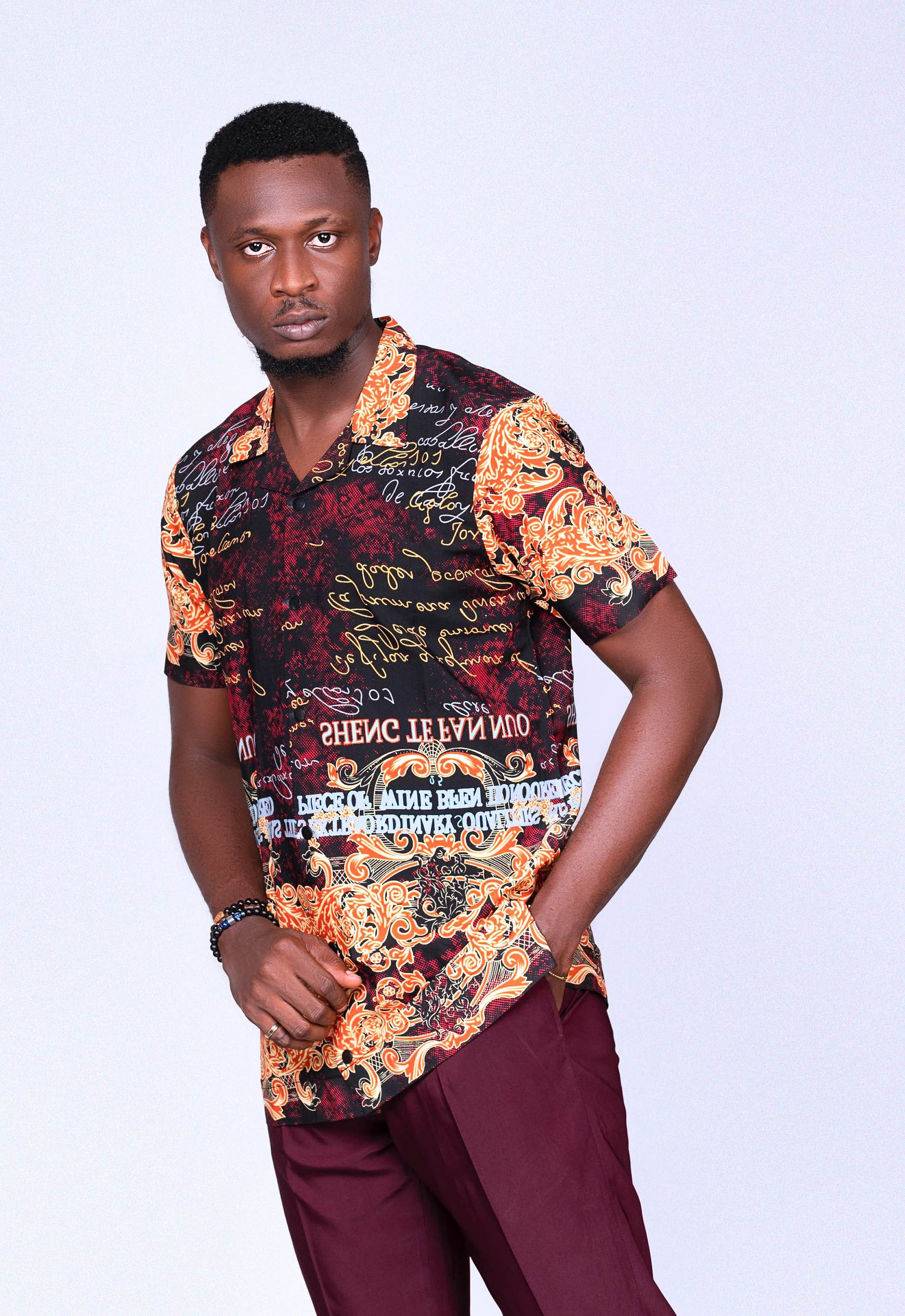 Royal Crest Multicolor Heritage Shirt – Black, Gold And Burgundy