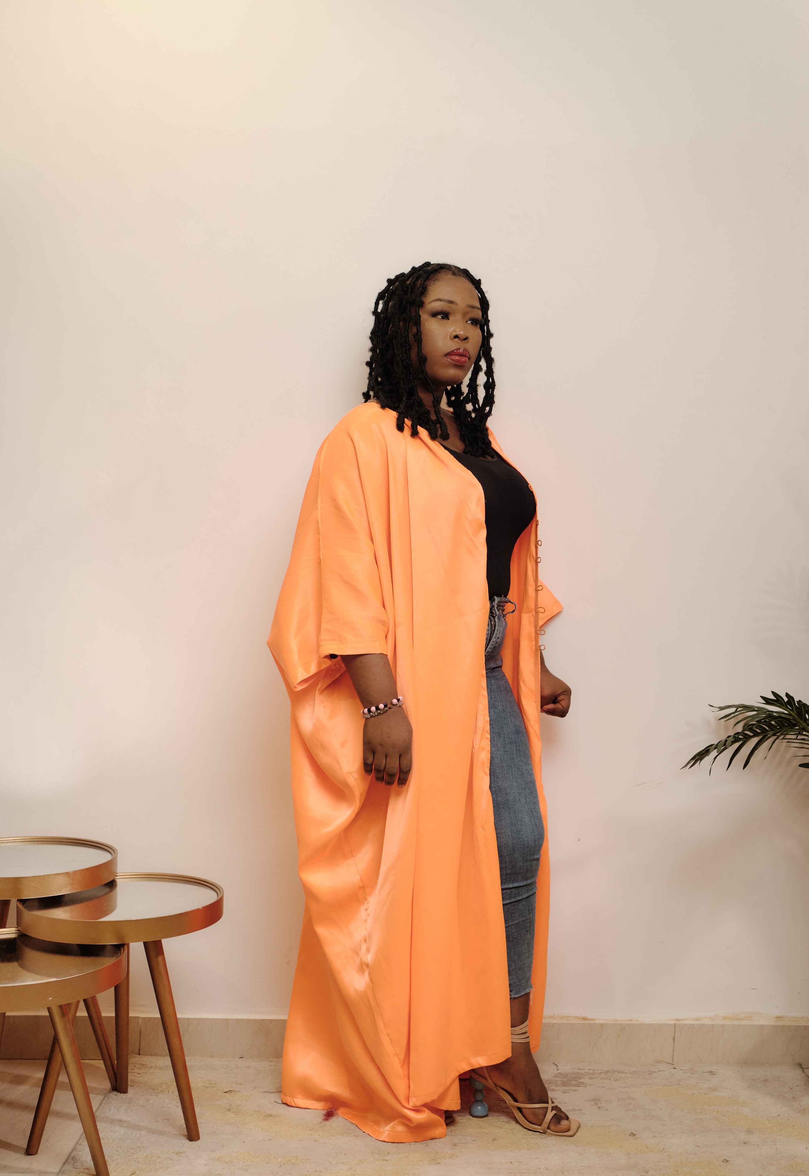 Kambili Full-Length Vibrant Summer Kimono