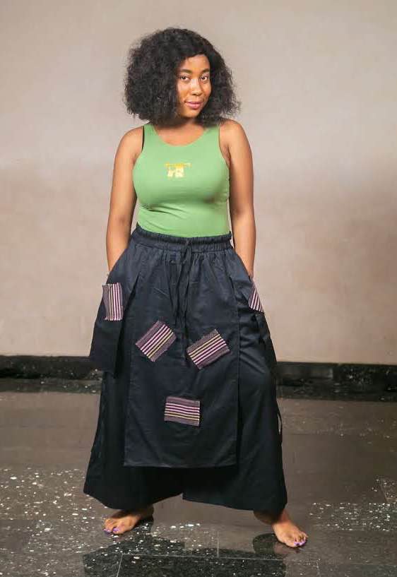 Afiya Asooke-Layered Culottes