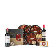 Jamonera Navidad Nº60 - Estuche Jamón Ibérico loncheado + Botella Protos y Ramon Bilbao