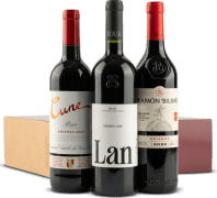 Lotes de vinos y cavas para Navidad